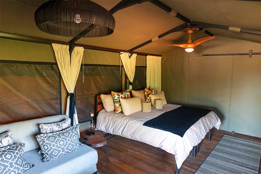 TimBila Camp Namibia - Bedroom